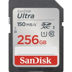 Sandisk Ultra SD-kort - 256 GB SDXC