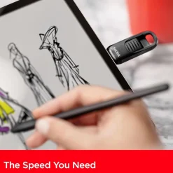 Sandisk Ultra Slide USB-nøgle med USB-C - 256 GB