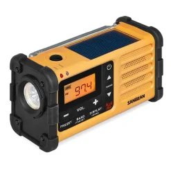 Sangean Håndsvingradio til FM-signal USB-C