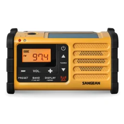 Sangean Håndsvingradio til FM-signal USB-C