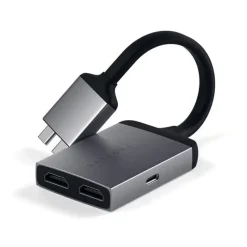 Satechi USB-C/HDMI Hub ST-TCDHAM, Dual 4K HDMI