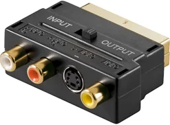 Scart til Komposit/S-Video adapter