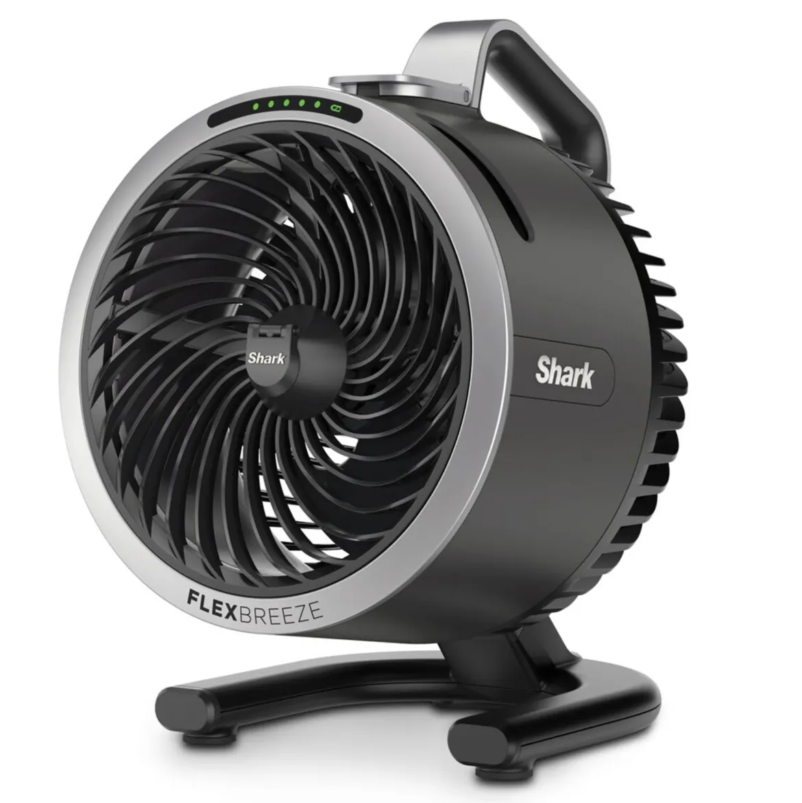 Shark FlexBreeze HydroGo tågeventilator, Antracitgrå