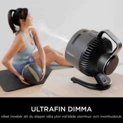 Shark FlexBreeze HydroGo tågeventilator, Antracitgrå