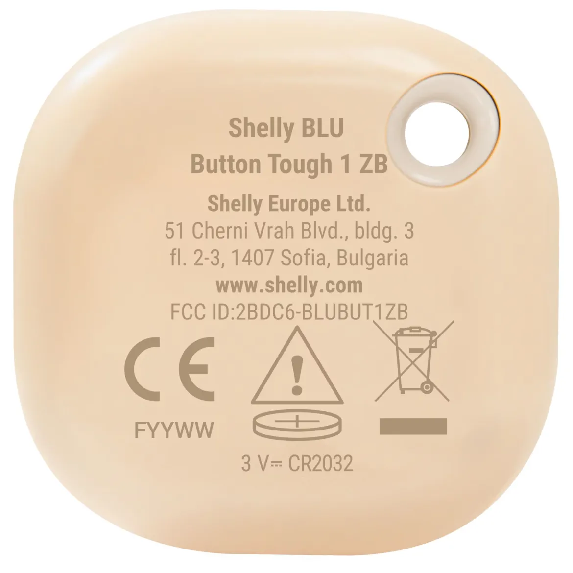 Shelly BLU Button Tough 1 ZB, Mocha