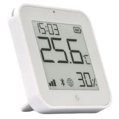 Shelly BLU H&T Display ZB sensor, Hvid