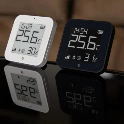 Shelly BLU H&T Display ZB sensor, Hvid
