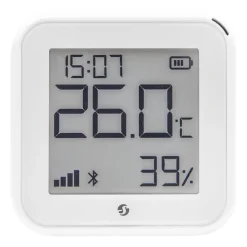 Shelly H&T Gen 3 Termometer og hygrometer - Hvid