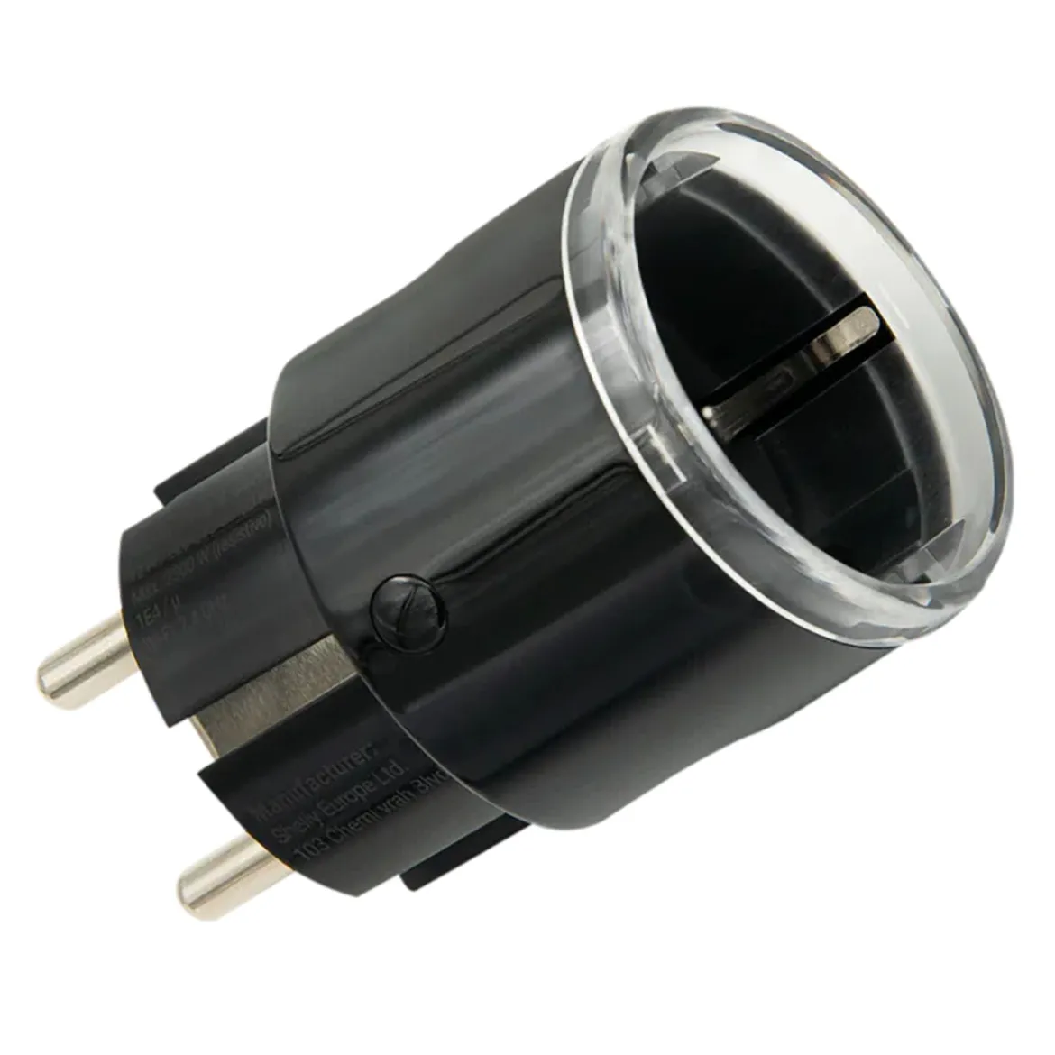 Shelly Plug S Gen3 smart stik - Sort