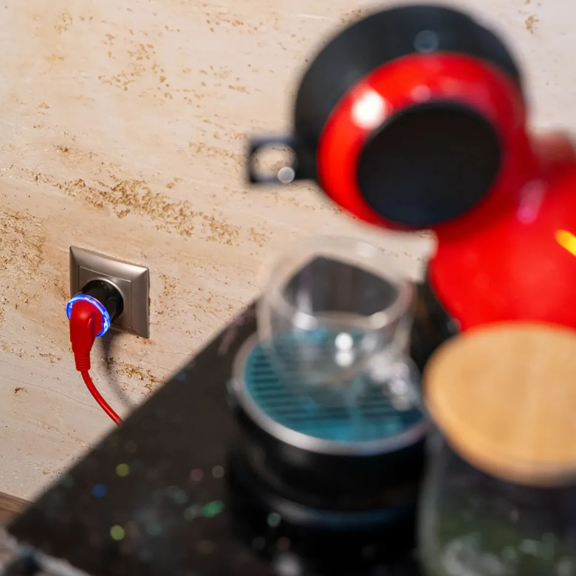 Shelly Plug S Gen3 smart stik - Sort