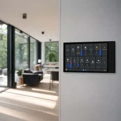 Shelly Wall Display XL smart kontrolpanel, Sort