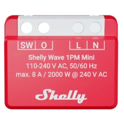 Shelly Wave 1PM Mini LR Z-Wave-afbryder - EU