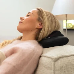 Shiatsu-massages pude med varme