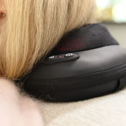 Shiatsu-massages pude med varme