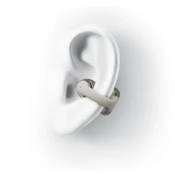 Shokz OpenDots One - Trådløse åbne clip-on-hovedtelefoner - Grå