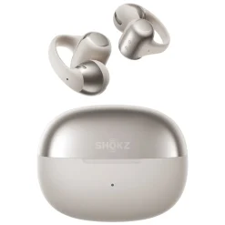 Shokz OpenDots One - Trådløse åbne clip-on-hovedtelefoner - Grå