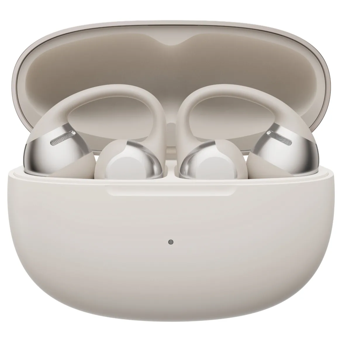 Shokz OpenDots One - Trådløse åbne clip-on-hovedtelefoner - Grå