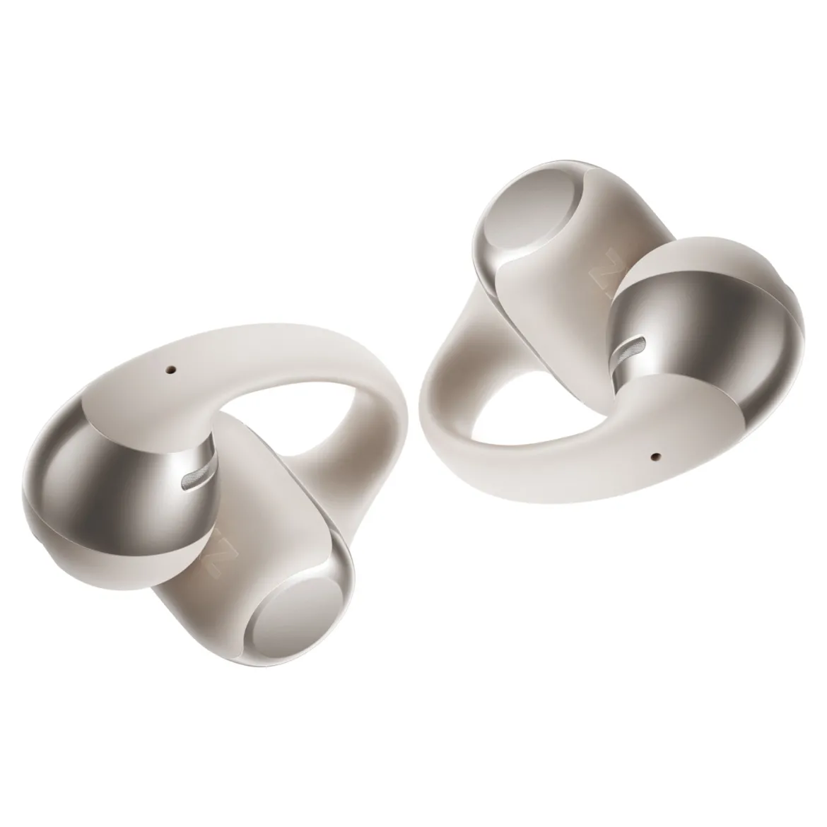 Shokz OpenDots One - Trådløse åbne clip-on-hovedtelefoner - Grå