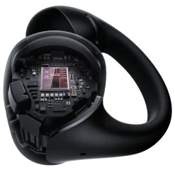 Shokz OpenDots One - Trådløse åbne clip-on høretelefoner - Sort