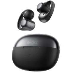 Shokz OpenDots One - Trådløse åbne clip-on høretelefoner - Sort