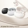 Shokz OpenDots 2 open-ear clip-on-høretelefoner, Hvid
