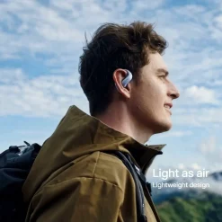 Shokz OpenFit Air 2 open-ear-høretelefoner, Blå
