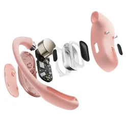 Shokz OpenFit Air Trådløse hovedtelefoner - Lyserød