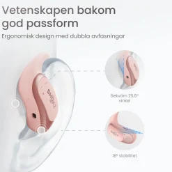 Shokz OpenFit Air Trådløse hovedtelefoner - Lyserød