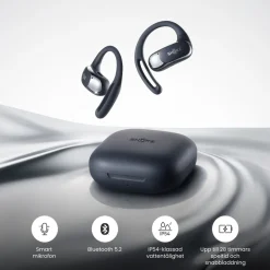 Shokz OpenFit Air Trådløse øretelefoner - Sort