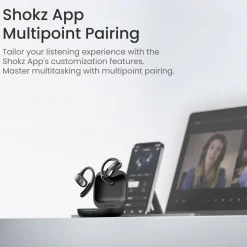 Shokz OpenFit Air Trådløse øretelefoner - Sort