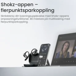 Shokz OpenFit Air Trådløse øretelefoner - Sort