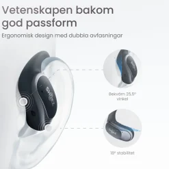 Shokz OpenFit Air Trådløse øretelefoner - Sort