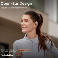 Shokz OpenFit Air Trådløse øretelefoner - Sort