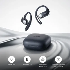 Shokz OpenFit Air Trådløse øretelefoner - Sort