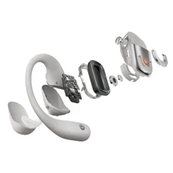 Shokz OpenFit 2+ TWS øretelefoner - Grå
