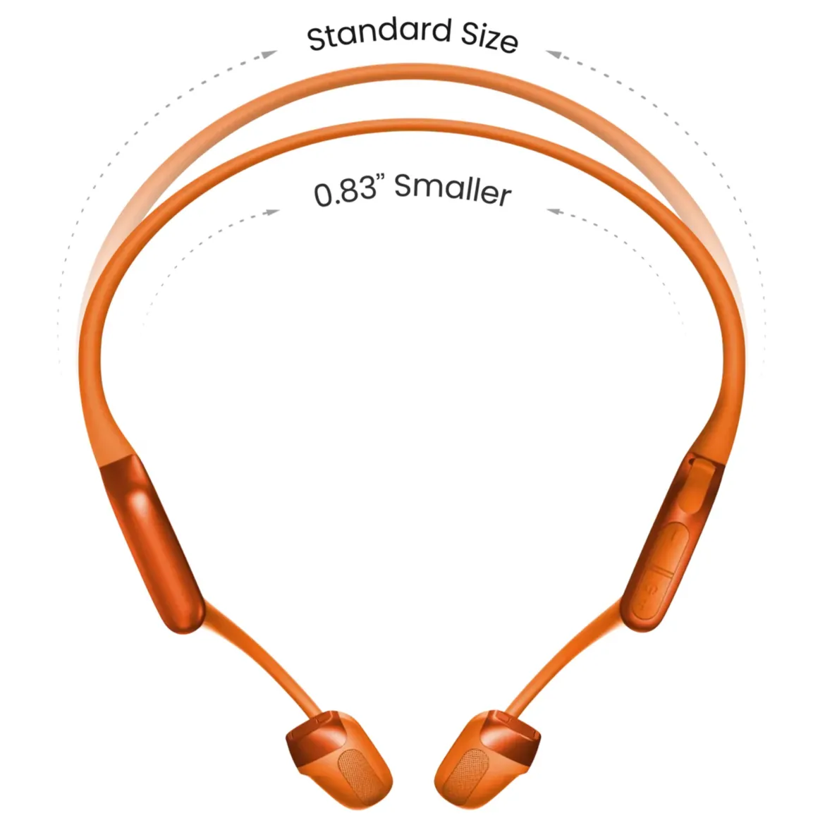 Shokz OpenRun Pro 2 Mini Trådløse hovedtelefoner - Orange