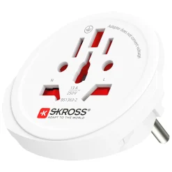 Skross Jordet rejseadapter Universal til Danmark