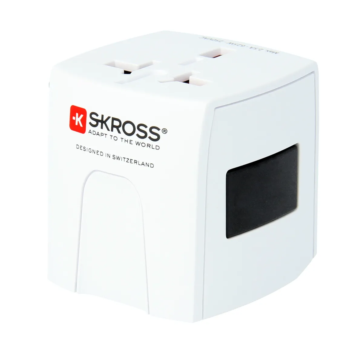 Skross Muv Micro Jordet rejseadapter Universal