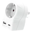 Skross Rejseadapter Europa til USA USB AC20PD