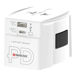Skross Ujordet rejseadapter Universal med USB PD 65W