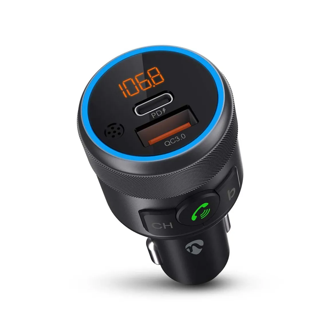 Slim Bluetooth FM Transmitter