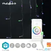 SmartLife LED Gardin lyskæde - RGB - 180 LED - 3 m