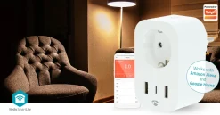 SmartLife Smart Plug med USB