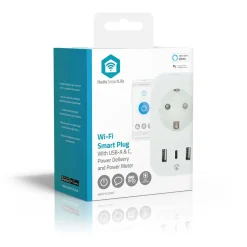 SmartLife Smart Plug med USB