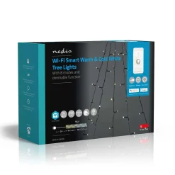 SmartLife WiFi Træ - Varm til Kold Hvid - 200 LED - 5 x 4 m