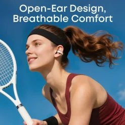 Soundcore C50i trådløse open ear-høretelefoner, Hvid