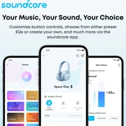 Soundcore C50i trådløse open ear-høretelefoner, Hvid