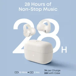Soundcore C50i trådløse open ear-høretelefoner, Hvid