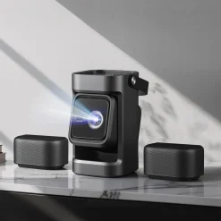 Soundcore Nebula P1 bærbar projektor med aftagelige højttalere