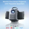 Soundcore Nebula P1i smart bærbar projektor med vendbare højttalere - Sort